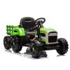 Ride on Tractor with Trailer,24V Battery Powered Electric Tractor Toy, 200w*2motor 1.86-4.97MPH/Remote Control,electric car for kids,Three speed adjus