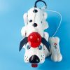 Children's Fun Dog Walking Artifact; Simulation Electric Toy; Spotted Dog Can Go Forward And Reverse; Eyes Can Move And Call With Music; Large Tractio