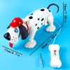 Children's Fun Dog Walking Artifact; Simulation Electric Toy; Spotted Dog Can Go Forward And Reverse; Eyes Can Move And Call With Music; Large Tractio