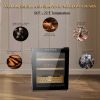 50L Cigar Humidors with Cooling and Heating Function , 300 Counts Capacity Cigar Humidor Humidifiers with Constant Temperature Controller, Father's Da