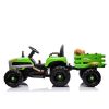 Ride on Tractor with Trailer,24V Battery Powered Electric Tractor Toy, 200w*2motor 1.86-4.97MPH/Remote Control,electric car for kids,Three speed adjus