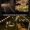 Wanjo Outdoor String Camping Lights,5 Modes Dual Mode Adventure Tent Lantern 35Ft,Quick 30s Recovery,Portable Versatile Camping Lamp With Carry Bag Fo