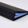 240 Pockets Leather Loose-Leaf Business Card Book, Card Organizer, Card Folder, Card Holder, Credit Card Protector, Large Capacity Black
