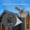 28-36dB 360¬∞ UV Dual-band Outdoor Antenna with Stand Black