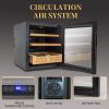 50L Cigar Humidors with Cooling and Heating Function , 300 Counts Capacity Cigar Humidor Humidifiers with Constant Temperature Controller, Father's Da