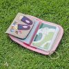 [Fly Away] Embroidered Applique Card Holder / ID Holder / Coin Purse Wallet (4.6*3.5)