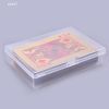 4pcs 10*7cm/3.93*2.75'' Transparent Plastic Boxes, Playing Cards Container Storage Case