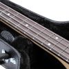 [Do Not Sell on Amazon]Glarry High-End Fine-Grain PU Leather Hard Case for 335 Style Semi-Hollow & Hollowbody Electric Guitar