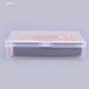 4pcs 10*7cm/3.93*2.75'' Transparent Plastic Boxes, Playing Cards Container Storage Case