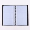 240 Pockets Leather Loose-Leaf Business Card Book, Card Organizer, Card Folder, Card Holder, Credit Card Protector, Large Capacity Black