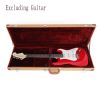 Glarry High Grade Electric Guitar Square Hard Case for GST GTL 170 SG and Burning fire Flat Yellow