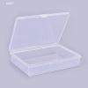 4pcs 10*7cm/3.93*2.75'' Transparent Plastic Boxes, Playing Cards Container Storage Case