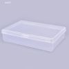 4pcs 10*7cm/3.93*2.75'' Transparent Plastic Boxes, Playing Cards Container Storage Case