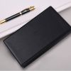 240 Pockets Leather Loose-Leaf Business Card Book, Card Organizer, Card Folder, Card Holder, Credit Card Protector, Large Capacity Black