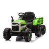 Ride on Tractor with Trailer,24V Battery Powered Electric Tractor Toy, 200w*2motor 1.86-4.97MPH/Remote Control,electric car for kids,Three speed adjus