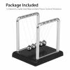Newtons Cradle Steel Balance Ball Physics Science Pendulum Early Development Educational Desktop Toy Gift Office DecorationNewtons Cradle Pendulum Bal