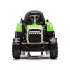 Ride on Tractor with Trailer,24V Battery Powered Electric Tractor Toy, 200w*2motor 1.86-4.97MPH/Remote Control,electric car for kids,Three speed adjus