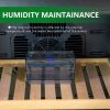 50L Cigar Humidors with Cooling and Heating Function , 300 Counts Capacity Cigar Humidor Humidifiers with Constant Temperature Controller, Father's Da
