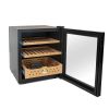 50L Cigar Humidors with Cooling and Heating Function , 300 Counts Capacity Cigar Humidor Humidifiers with Constant Temperature Controller, Father's Da