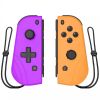 Replacement For Joycon Controllers With Grip Dual Shock Wake-Up Plug And Play; (L/R) Controller Compatible For Nintendo Switch; Including Waking Up Fu