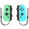 Replacement For Joycon Controllers With Grip Dual Shock Wake-Up Plug And Play; (L/R) Controller Compatible For Nintendo Switch; Including Waking Up Fu