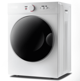 Wall-mounted washer, drum dryer, electric clothes drying 6.6 lb mini dryer washer and dryer laundry room 120V / 1020W Home / apartment / dormitory UV (ES196724AAK: ES196724AAK)