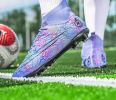 Mens Soccer Shoes Non-Slip Football Boots Cleats Grass Soccer Sneakers Yj068