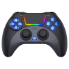 PS4 Controller; Wireless Controller For PS4 RGB Light Programming Function; Wireless Gamepad With Colorful LED Light