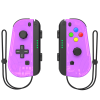 Replacement For Joycon Controllers With Grip Dual Shock Wake-Up Plug And Play; (L/R) Controller Compatible For Nintendo Switch; Including Waking Up Fu