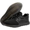 JIEFU Men's Work shoes; Steel Toe Shoes for Work Men; men's sneaker; Lightweight Breathable Comfortable Non Slip Durable Indestructible Construction S