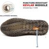 JIEFU Men's Work shoes; Steel Toe Shoes for Work Men; men's sneaker; Lightweight Breathable Comfortable Non Slip Durable Indestructible Construction S