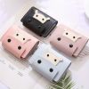 Men's 26 Card Slots PU Leather Credit Card Storage Bag Unisex Cartoon Hippo Graphic Simple Texture Multi-card Card Holder Coin Purse