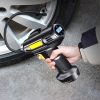 120W Portable Car Air Compressor; Wired/Wireless Handheld Car Inflatable Pump Electric; Automobiles Tire Inflator With LED Light For Car